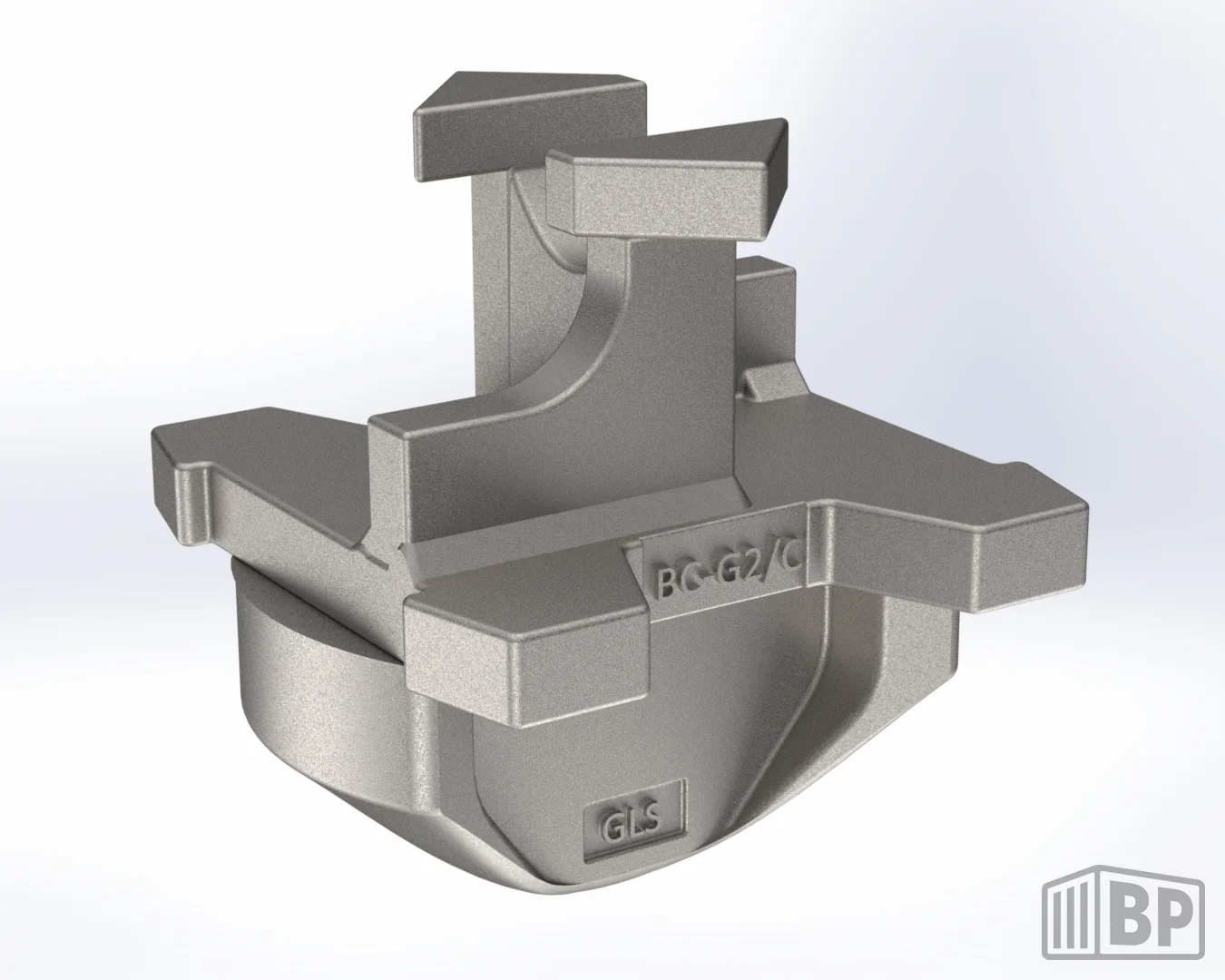 BC-G2/C Selfhanging Stacking cone with flange 12mm