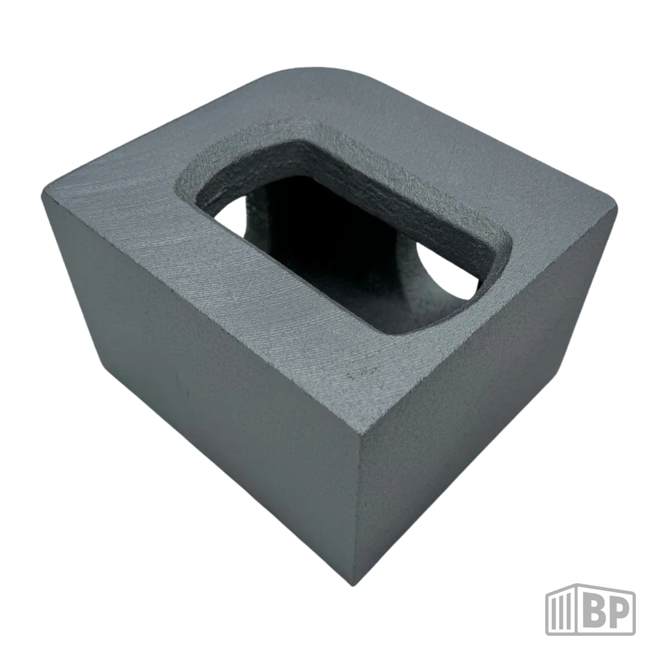 Cornercasting Standard ISO Blank Steel Bottom left